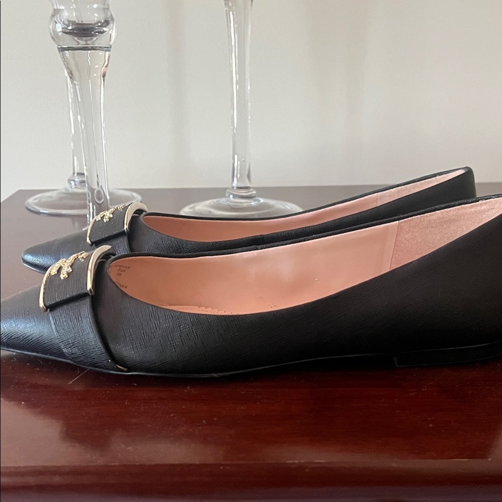 Kate Spade Black Pointed Toe flats - Picture 4 of 7